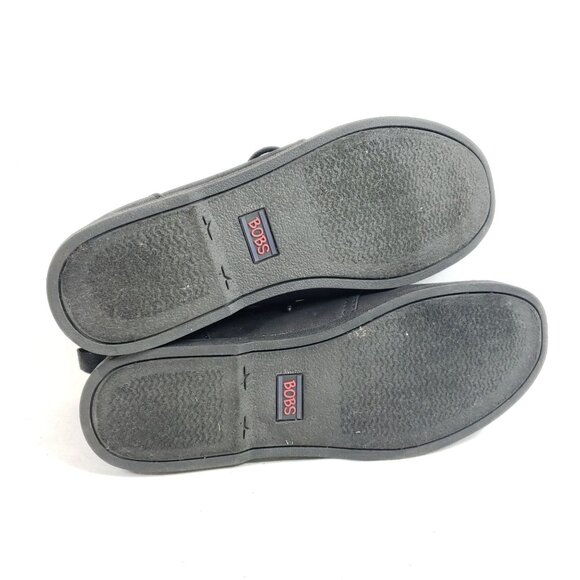 BOBS Womens Size 11 Black Ankle Lace-Up Casual Shoes - Picture 8 of 9